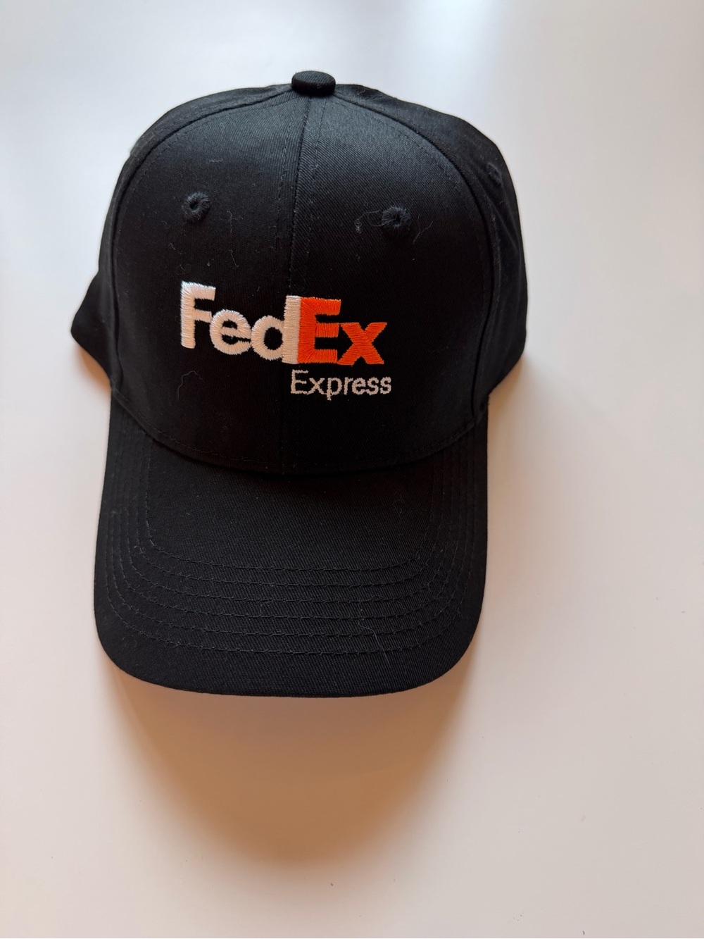 FedEx Express Black Logo Baseball Cap